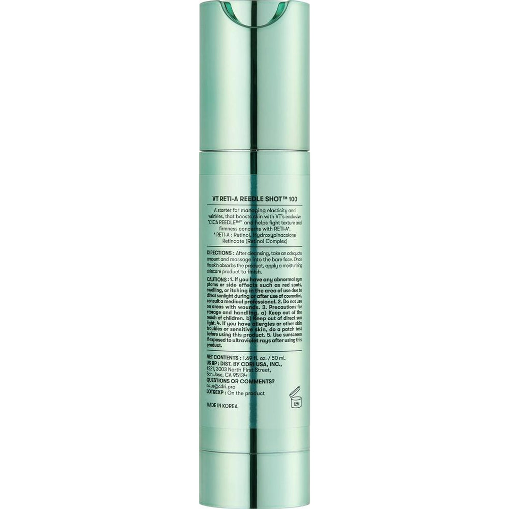 VT Cosmetics Reti-A Reedle Shot 100 Refining Cream 50ml