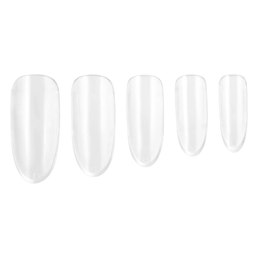 Eklips Clear False Nails Set for Custom Manicures 100 Pieces
