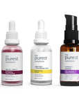 The Purest Solutions Skincare Serum Set - Anti-spot, Brightening & Rejuvenating Serum with Hyaluronic Acid & - Face Serum