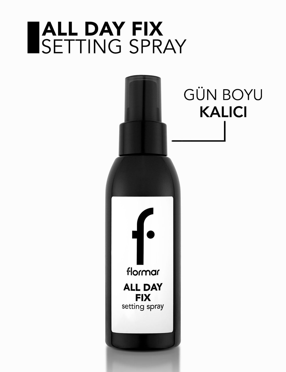 Flormar All Day Fix Semi-Matte Setting Spray 125ml