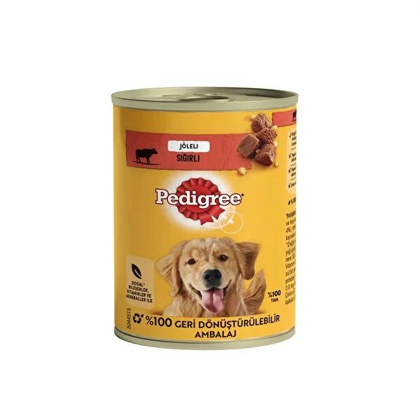 Pedigree Beef Flavor Canned Dog Food - Complete Nutrition for Adult Dogs, All Breeds - Vitamin & Mineral Enriched - 400g Pedigree Beef Canned Dog Food - Nutrition for All Breeds canned dog food, beef dog food, adult dog food, dog food for all breeds, pedigree dog food, wet dog food, dog food with beef, dog food with vitamins, dog food with minerals, dog food, canned food, beef flavor, adult dogs, all breeds, vitamins, minerals, convenient, easy to serve, hydration, muscle development, affordable dog food, b