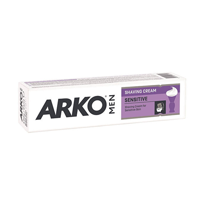 Arko Men Sensitive Shaving Cream 3oz - Soothing Formula | Men's Care - Hygiene Products