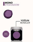 Flormar Mono High-Pigment Shimmer Eyeshadow 4g