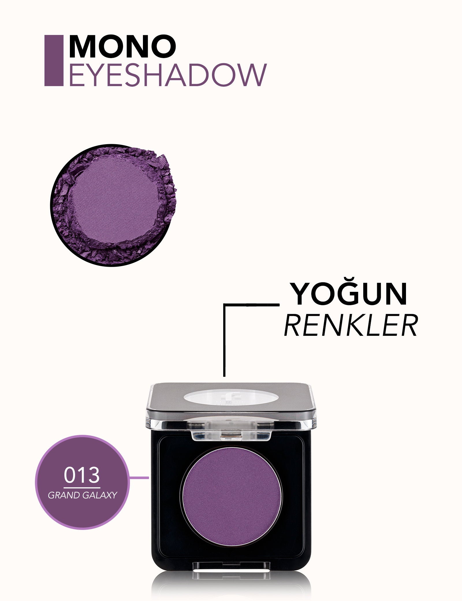 Flormar Mono High-Pigment Shimmer Eyeshadow 4g
