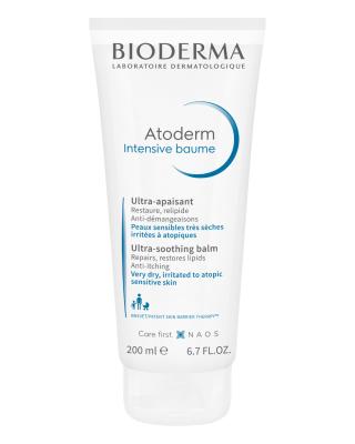 Bioderma Atoderm Intensive Moisturizing Body Balm for Dry & Sensitive Skin - Hypoallergenic & Paraben-Free - Face Cream