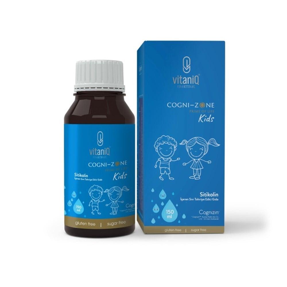 cogni-zone sitikolin kids nutritional supplement 150 ml, liquid Sitikolin for cognitive health, VitaniQ Cogni-zone Sitikolin kids bottle VitaniQ Cogni-zone Sitikolin Kids - Nutritional Supplement | 150 ml Cogni-zone Sitikolin Kids Supplement | 150 ml cognitive-health, kids-supplement, sitikolin, nutritional-supplement, liquid-supplement, vitaniq, childrens-health, focus-support, ai-generated, healthy-kids