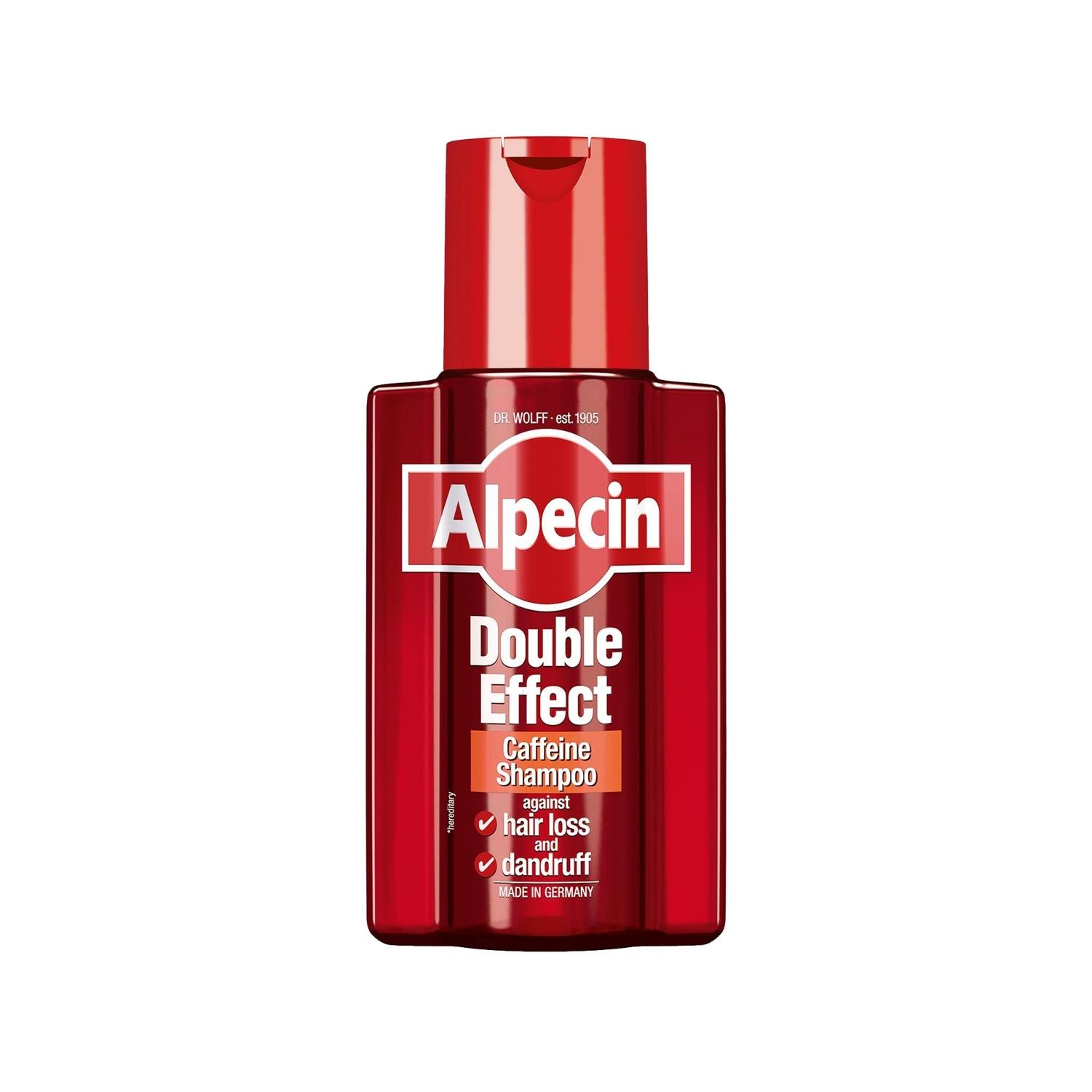 Alpecin Anti-Hair Loss Shampoo with Doppel Effekt Formula - 200ml, Reduces Hair Loss & Dandruff Alpecin Doppel Effekt Shampoo - Reduces Hair Loss & Dandruff Alpecin Doppel Effekt Shampoo, Anti-Hair Loss Shampoo, Dandruff Treatment Shampoo, Hair Care Products, Scalp Care Shampoo, Hair Loss Solution, Dandruff Relief, Healthy Hair Growth, Shampoo for Hair Loss, Alpecin Shampoo, Doppel Effekt Formula, Anti-Dandruff Shampoo, Hair Strengthening Shampoo