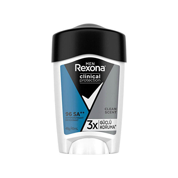 Rexona Men Clinical Protection Stick Deodorant Clean Scent - 45ml - Deodorant