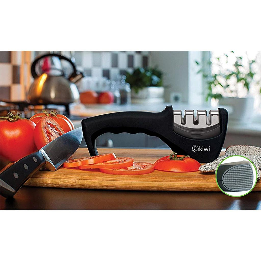 Kiwi KSM-8303 Knife Sharpener for Kitchen Knives