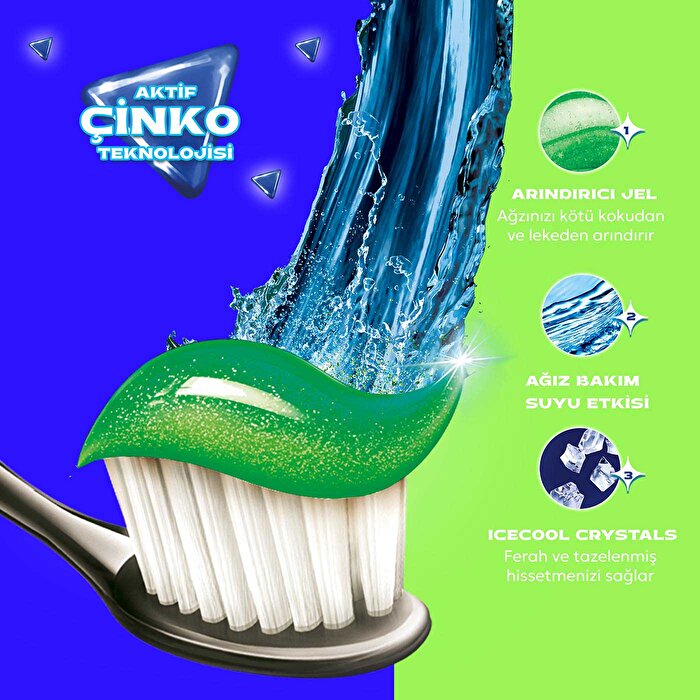 Closeup Toothpaste Menthol Fresh 50ml - Active Zinc Technology | Gel Formula - view 5