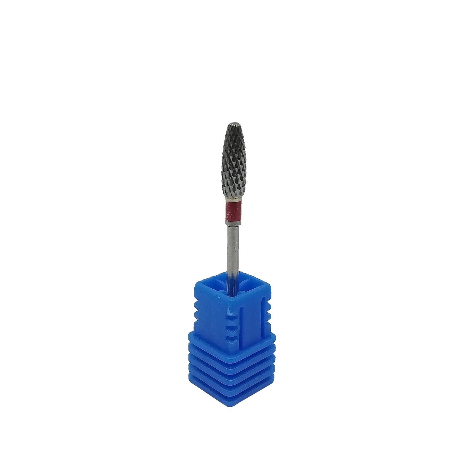 Trina Tungsten Carbide Nail Drill Bit for Artificial Nail Shaping - Precise, Durable, Professional Nail Care Tool Trina Tungsten Carbide Nail Drill Bit - Precise Nail Shaping Nail drill bit, Tungsten carbide nail bit, Artificial nail shaping tool, Nail care professional equipment, Precision nail filing, Beauty professionals, Nail technicians, Nail care tools, Tungsten carbide, Cone shape, Red nail drill bit, Nail shaping precision