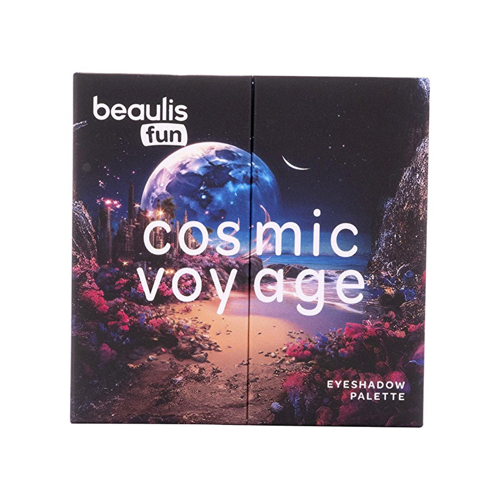 Beaulis Cosmic Voyage 9 Eyeshadow Palette - Galactic Glow Makeup for Versatile Eye Looks - view 4