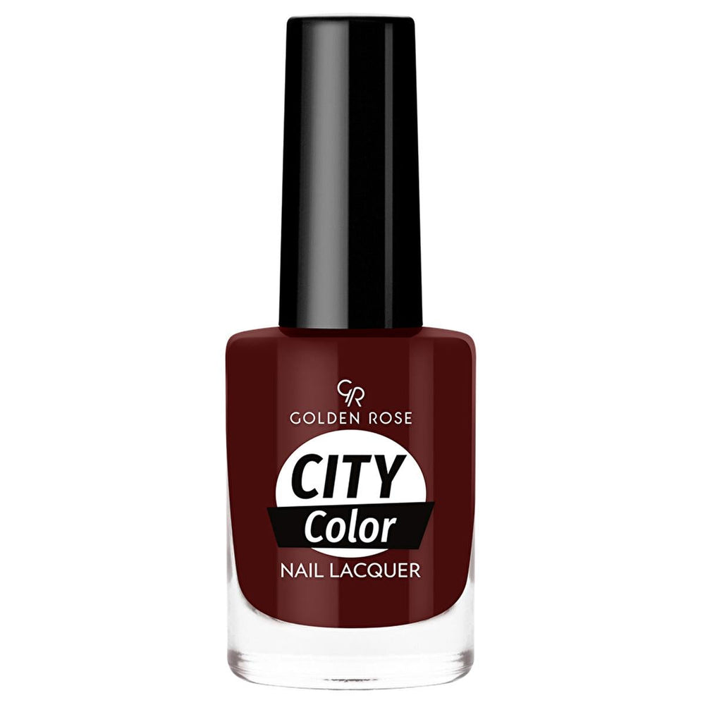 Golden Rose City Color Nail Lacquer - Long Lasting Nail Polish with Rich Color Options