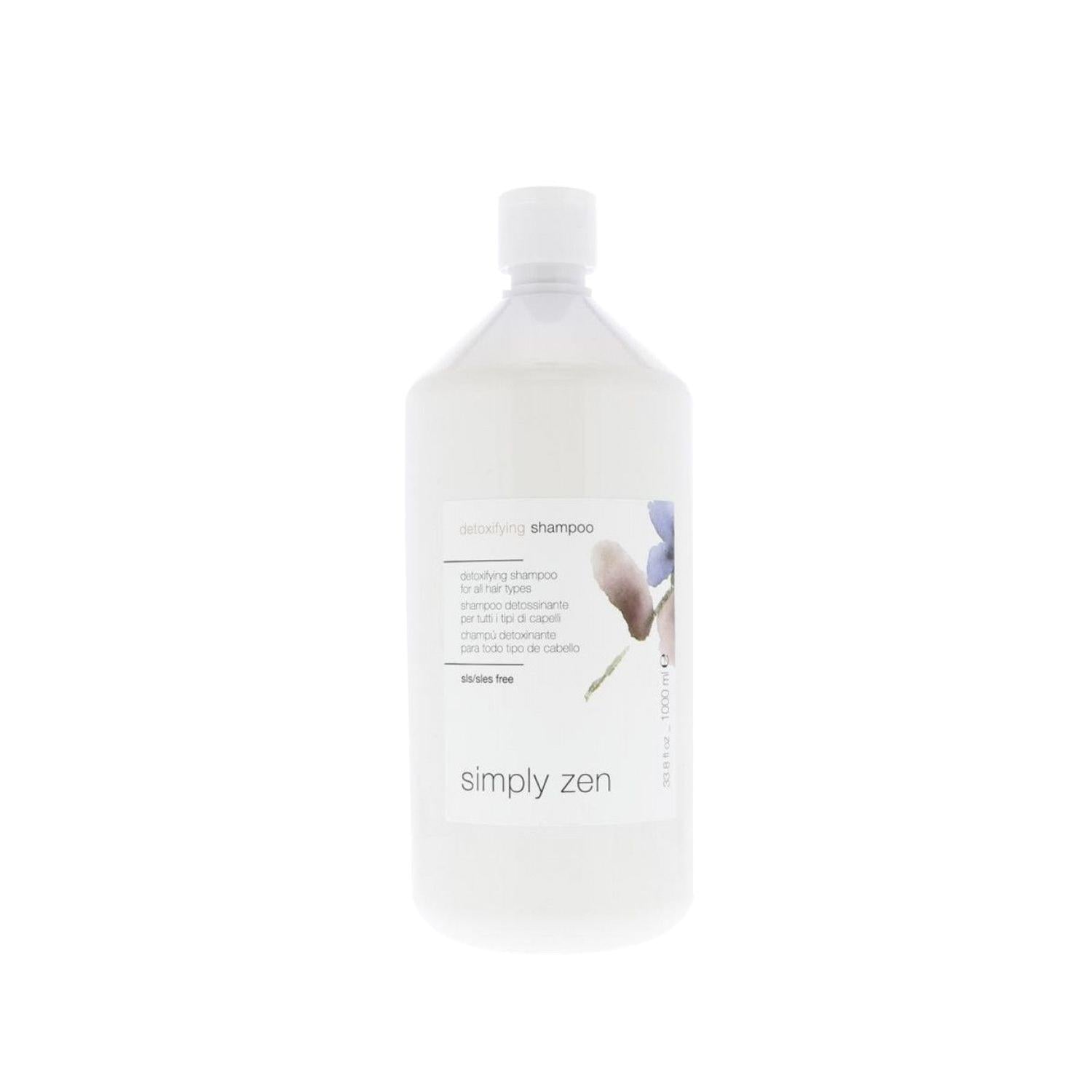 Simply Zen Detox Shampoo 1000ml - Detoxifying Hair Care for Healthier Cleaner Hair Simply Zen Detox Shampoo 1000ml - Detoxify Your Hair detox shampoo, Simply Zen shampoo, 1000 ml shampoo, detoxifying hair care, large volume shampoo, hair cleansing, purification, healthier hair, cleaner hair, Simply Zen, hair care, detoxifying shampoo, large volume hair care