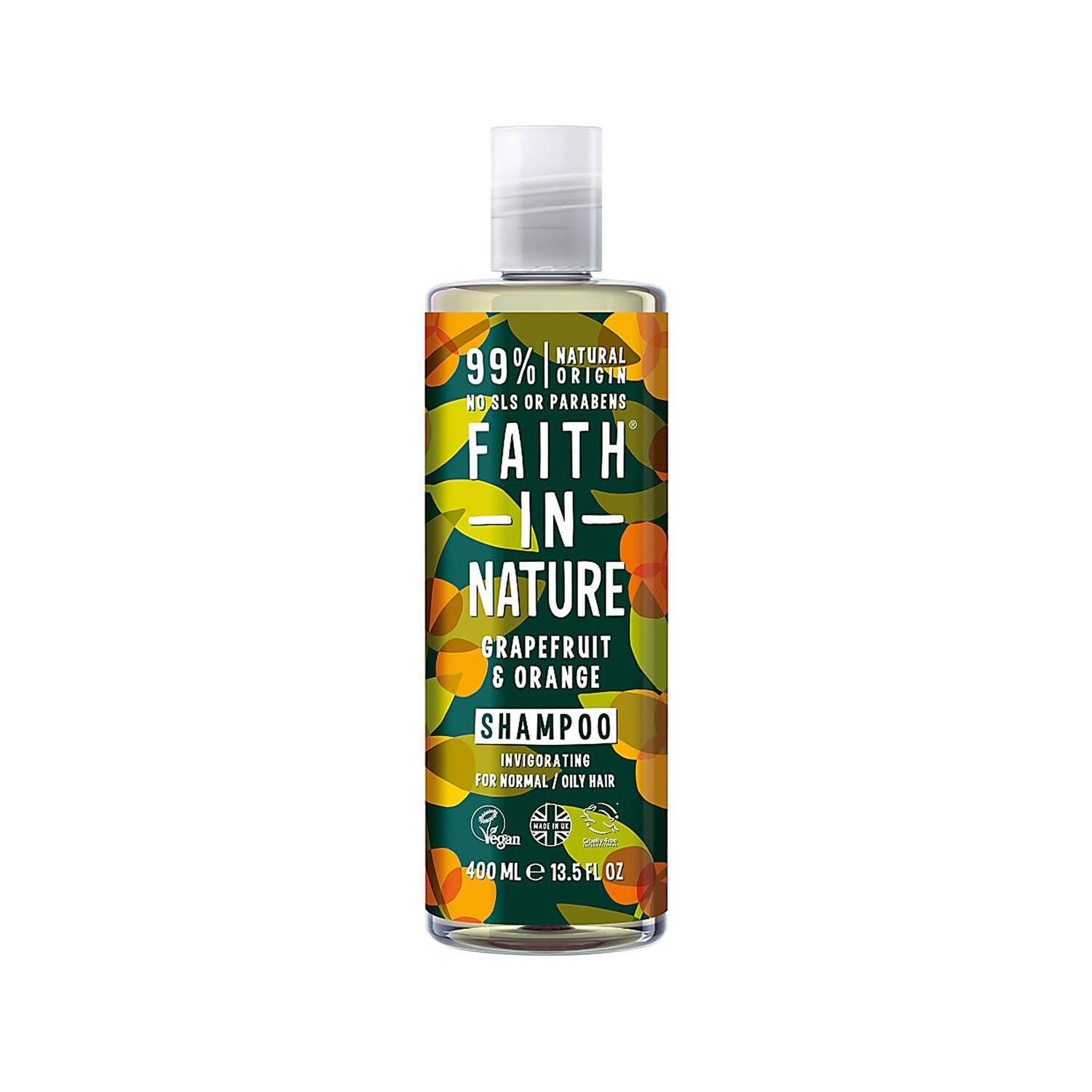 Faith In Nature Grapefruit & Orange Refreshing Shampoo for Dandruff-Prone Hair - 13.53 fl oz Grapefruit Shampoo for Dandruff - Faith In Nature Dandruff shampoo, Grapefruit shampoo, Orange extract hair care, Scalp care products, Refreshing shampoo, Natural hair care, Anti-dandruff treatment, Citrus shampoo, Flake-free scalp, Healthy hair products, Hair care for sensitive scalp, Faith In Nature products