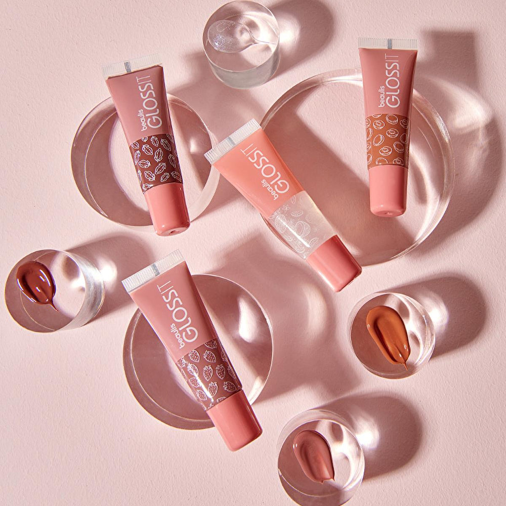 Beaulis Coconut Lip Gloss & Balm - Moisturizing, Shiny Lips with Fruit Extracts - view 2