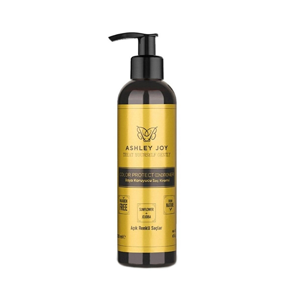 Ashley Joy Color Protect Hair Conditioner - Vitamin E & Sodium PCA for Blonde & Light Hair - Moisturizing, Repairing, Color Vibrancy - 8.45 fl oz Ashley Joy Color Protect Conditioner | Blonde & Light Hair hair conditioner for colored hair, color protecting conditioner, blonde hair conditioner, light hair conditioner, moisturizing hair conditioner, vitamin E hair conditioner, hair repair conditioner, Ashley Joy hair conditioner, hair conditioner, color treated hair, blonde hair, light hair, dry hair, damaged