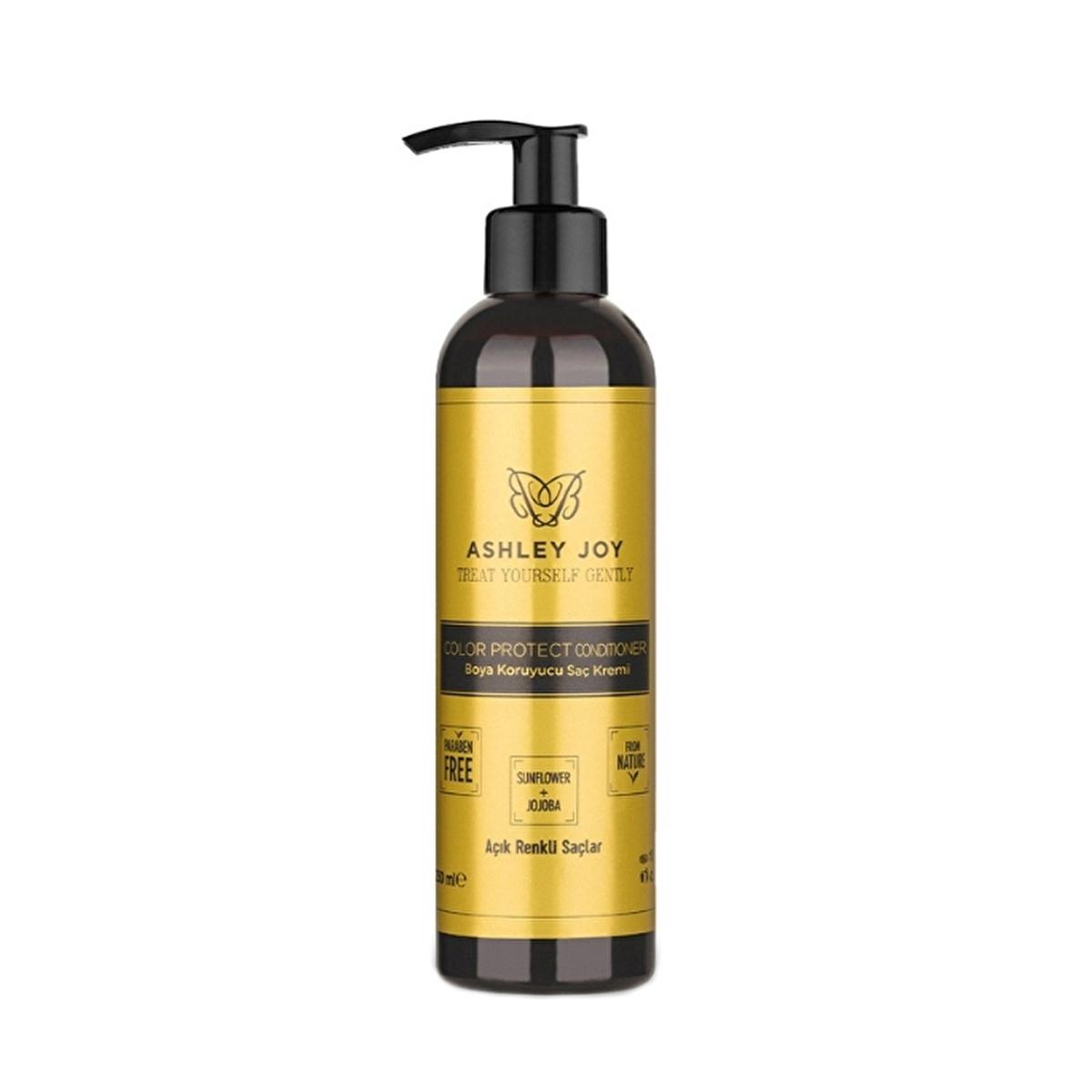 Ashley Joy Color Protect Hair Conditioner - Vitamin E & Sodium PCA for Blonde & Light Hair - Moisturizing, Repairing, Color Vibrancy - 8.45 fl oz Ashley Joy Color Protect Conditioner | Blonde & Light Hair hair conditioner for colored hair, color protecting conditioner, blonde hair conditioner, light hair conditioner, moisturizing hair conditioner, vitamin E hair conditioner, hair repair conditioner, Ashley Joy hair conditioner, hair conditioner, color treated hair, blonde hair, light hair, dry hair, damaged