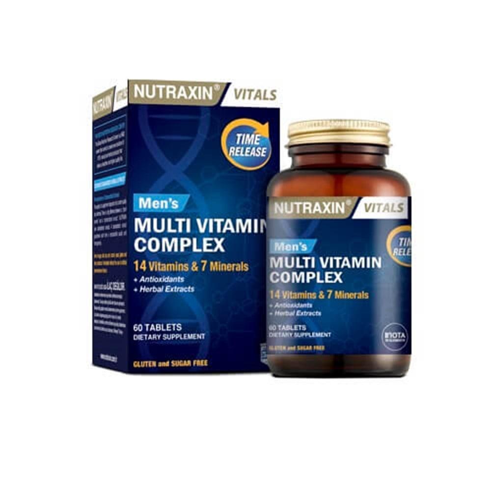Nutraxin Multivitamin & Mineral Complex for Men - 60 Tablets - image 9