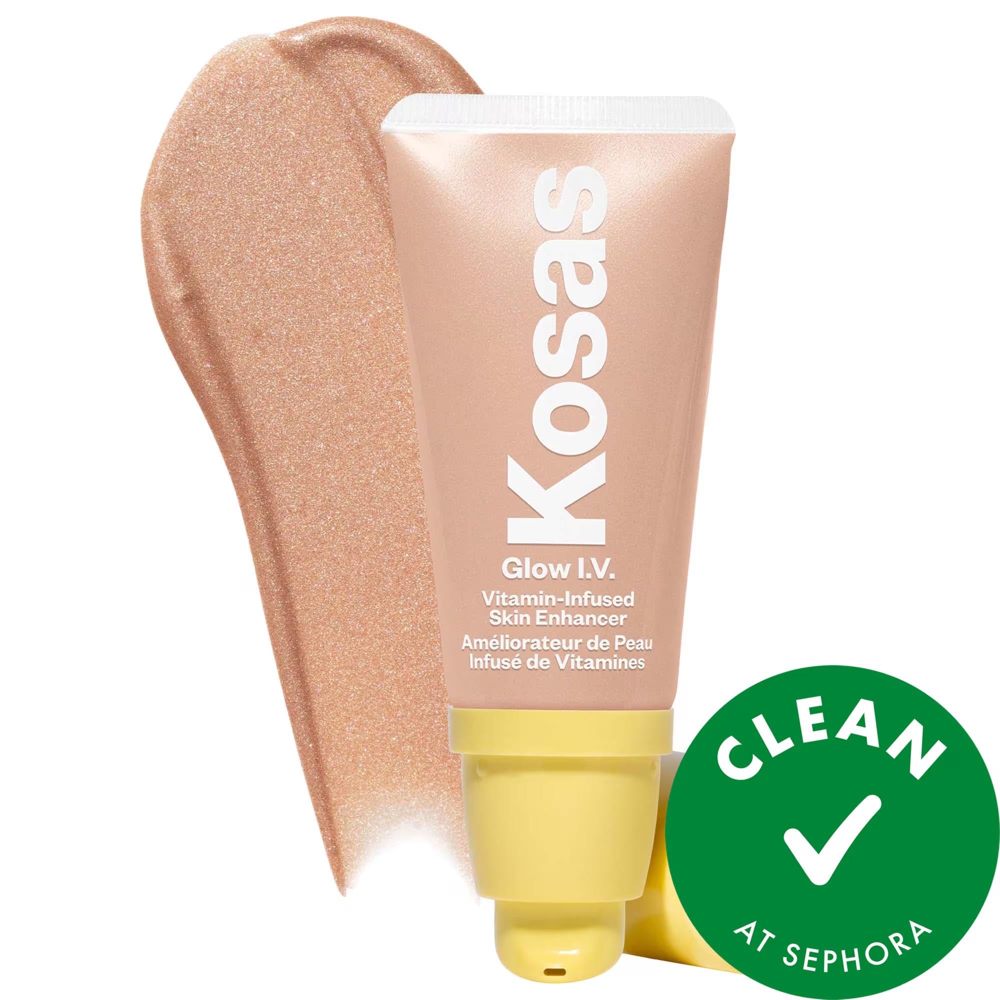 Glow I.V. Vitamin-Infused Skin Illuminating Enhancer - Clean Beauty Highlighter for Radiant Glow, Hypoallergenic & Vegan Glow I.V. Vitamin-Infused Skin Enhancer - Radiant Glow & Clean Beauty Vitamin-Infused Skin Enhancer, Clean Beauty Products, Natural Skincare, Hypoallergenic Makeup, Glowing Skin Serum, Vegan Skincare Products, Glutathione Skin Benefits, Skin Illuminating Enhancer, radiant glow, skincare, highlighter, vegan, gluten-free, cruelty-free, sustainable beauty, sensitive skin friendly, natural in