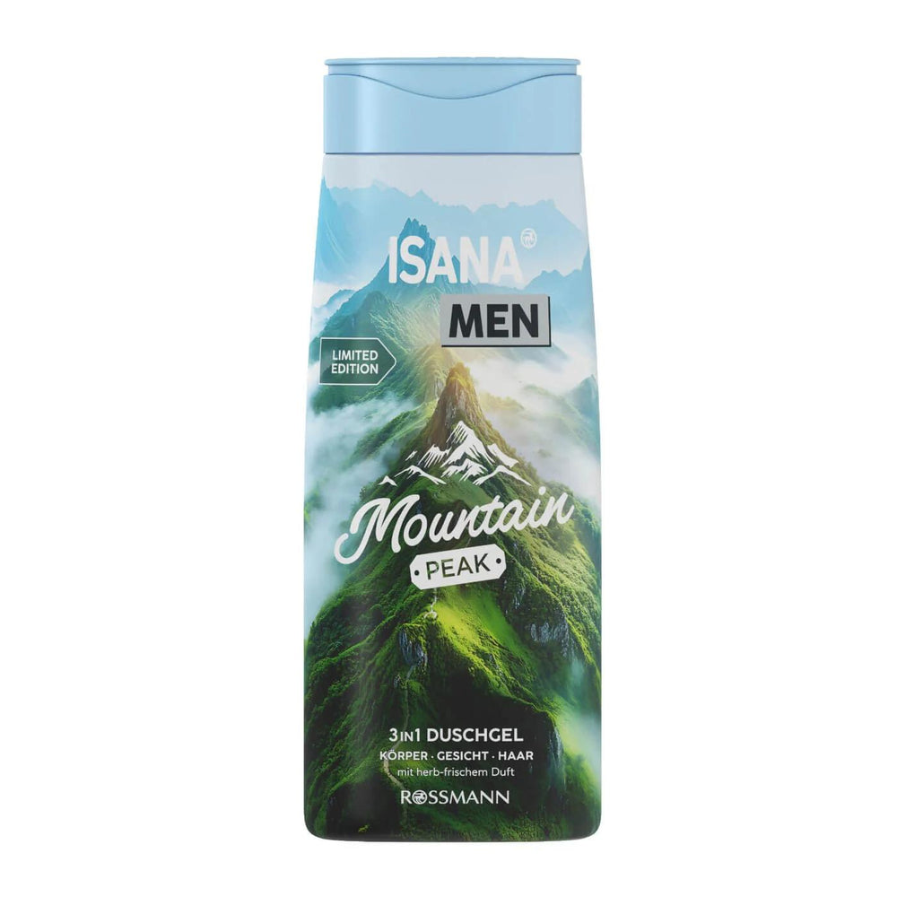 Isana Men Mountain Peak 3-in-1 Shower Gel 300 ml