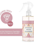 Misedor Air Freshener & Laundry Perfume - Floral Scent, Long-lasting Fragrance, 11.16 fl oz Misedor Air Freshener & Laundry Perfume - 11.16 fl oz Air Freshener, Laundry Perfume, Floral Scent, Long-lasting Fragrance, Indoor Air Freshener, Home Fragrance, Office Air Freshener, Clothing Perfume, Natural Fragrance, Soothing Scent, Non-damaging to Fabrics, 330 ml, 11.16 fl oz