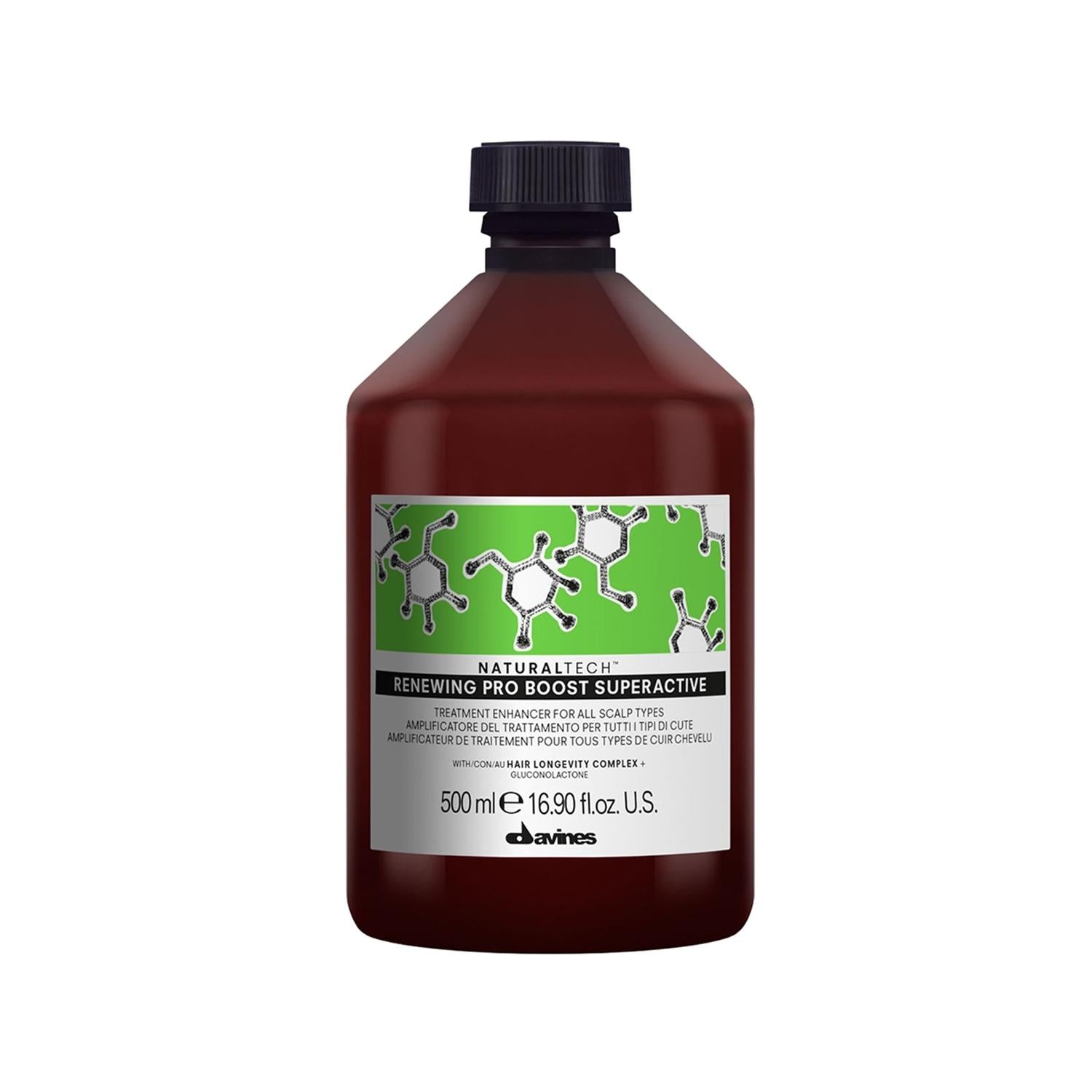Davines NaturalTech Renewing Pro Boost Superactive Hair Strengthening Serum 500ml - Natural Hair Care for Damaged Hair Davines NaturalTech Renewing Pro Boost Hair Serum Davines NaturalTech, Renewing Pro Boost, Superactive hair serum, Natural hair care, Professional hair strengthening treatment, Hair care, Natural ingredients, Damaged hair repair, Hair strengthening, Professional hair care, NaturalTech, Davines products
