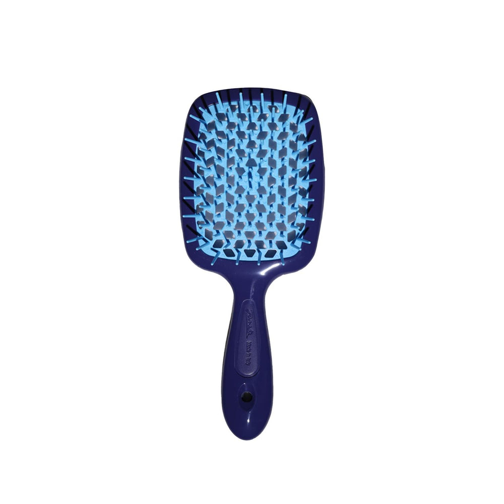 Janeke Superbrush Hair Brush for Detangling Navy Blue 1 pc