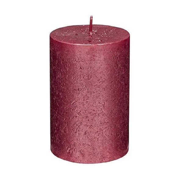 Rubin Licht Rustic Metalik Red Cylindrical Candle - Unique Home Decor for Cozy Ambiance Rubin Licht Rustic Metalik Red Candle for Home Decor Rustic Metalik Candle, Red Candle, Cylindrical Candle, Decorative Candle, Home Decor Candle, Unique Home Decor, Cozy Ambiance, Vintage Charm, Industrial Touch, Classic Candle Design, Warm Lighting, Decorative Accent, Rubin Licht