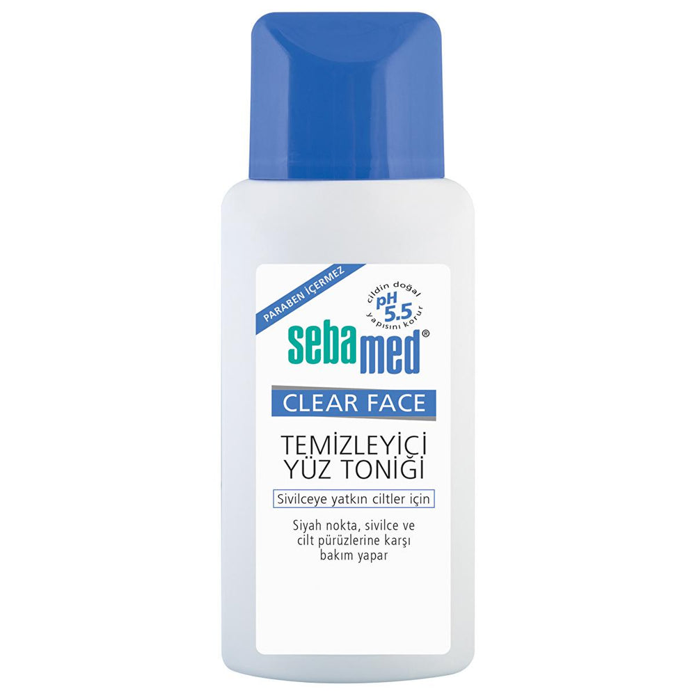 Sebamed Clear Face Toner: Gentle pH 5.5 Facial Toner for Acne & Oily Skin - Cleanse Pores, Control Sebum, & Maintain Healthy Skin Sebamed Clear Face Toner: Acne & Oily Skin pH Balanced Sebamed Clear Face Toner, facial toner for acne, pH balanced toner, toner for oily skin, gentle facial cleanser, hamamelis toner, sebum control toner, pore cleansing toner, facial toner, oily skin, acne-prone skin, pH 5.5, hamamelis, silk protein, allantoin, gentle cleansing, skin care, beauty, facial care, pore cleansing, se