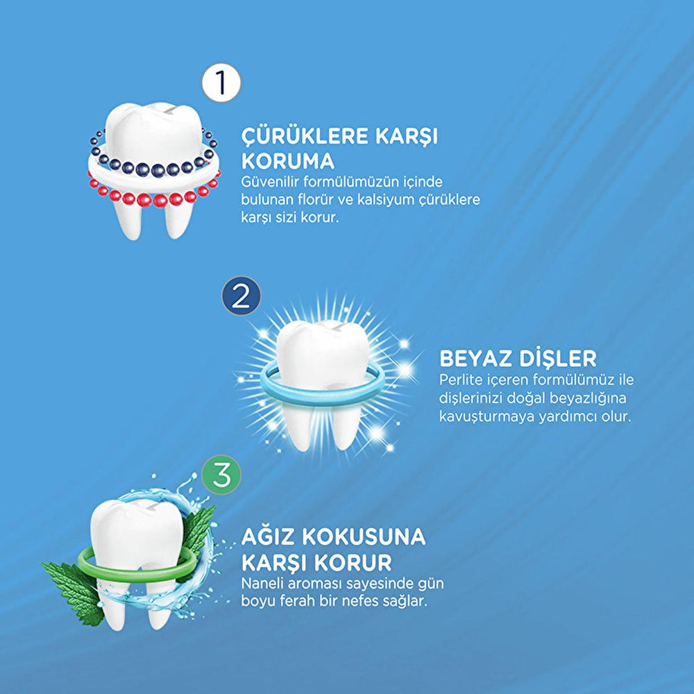 Signal Toothpaste Triple Protection with Fluoride & Calcium - 4.06 fl oz - Fresh Minty Flavor - image 6