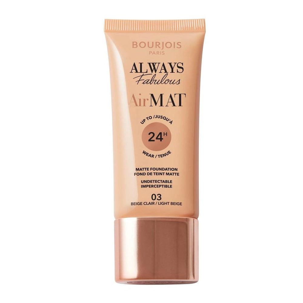 Bourjois Always Fabulous Air Mat Foundation 03 Light Beige 30ml