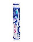 Benri Basic Toothbrush - Medium Bristles for Adults | Safe and Effective Oral Care - Toothpaste