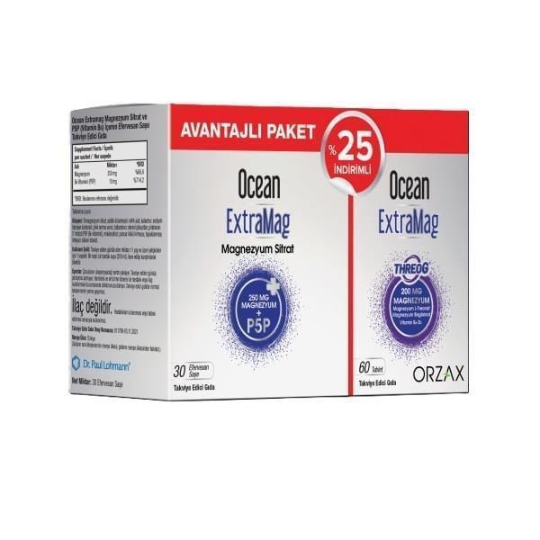 Orzax Magnesium & Vitamin B6 Dietary Supplement for Health & Wellness - image 2