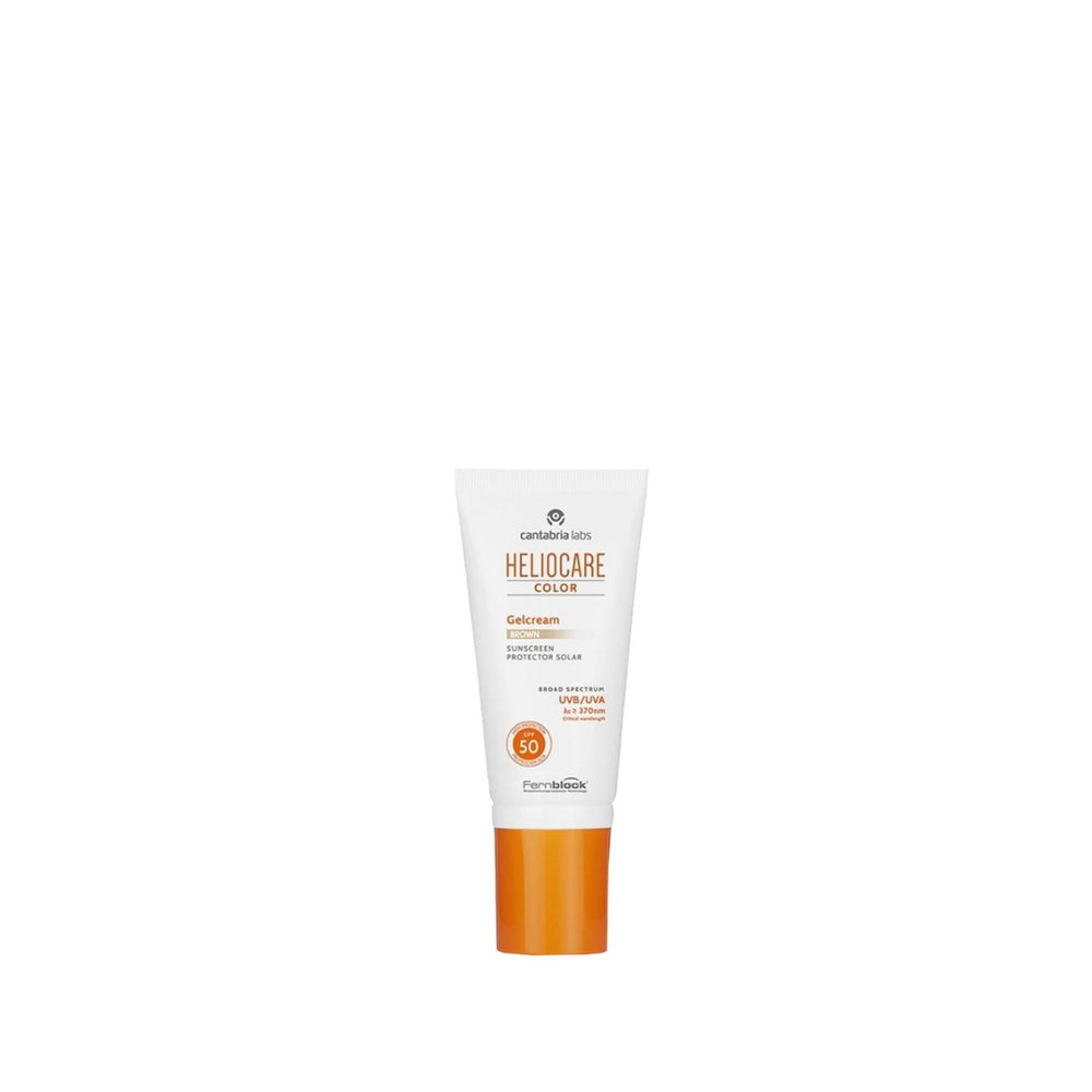 Heliocare Sunscreen Gel Cream Brown Spf 50 - Protects & Tints Skin with SPF 50 Protection Heliocare SPF 50 Sunscreen Gel Cream - Protect & Enhance Sunscreen gel cream, SPF 50 sunscreen, Color sunscreen, Heliocare sunscreen, Brown tinted sunscreen, Sun protection, Cosmetic sunscreen, Skin protection, Dermatological sunscreen, UV protection, Tinted sunscreen, Outdoor protection, Skin care, Beauty products, Skincare essentials