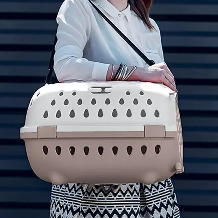Stefanplast Travel Chic Pet Carrier for Cats and Dogs 50x34.5x32cm