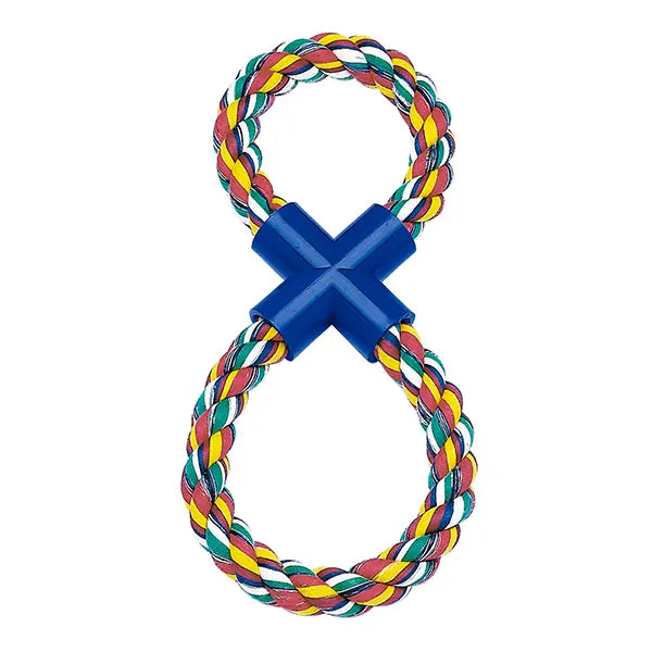 Ferplast PA 6530 8 Dis Ipi Dog Toy 35cm - Cotton Rope Chew Toy