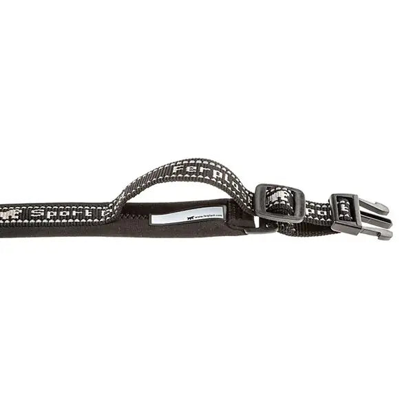 Ferplast Sport Dog C15/35 Nylon Dog Collar, Grey, 25-35 cm