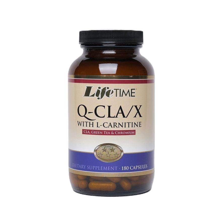 Life Time Q-CLA/X Conjugated Linoleic Acid Supplement 180 Caps