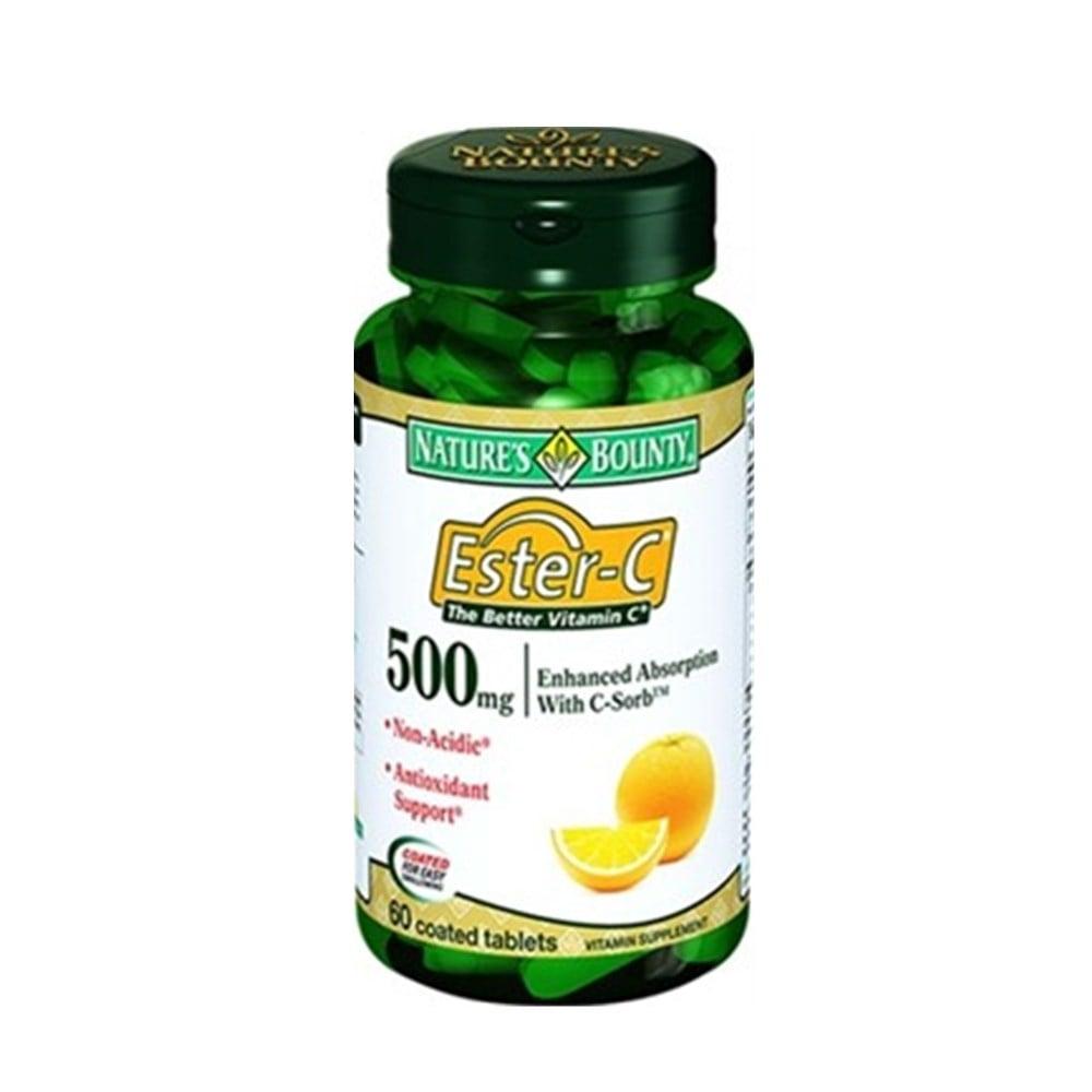Nature's Bounty Ester-C 500 mg Vitamin C Supplement - 60 Tablets - Immune System Support Nature's Bounty Ester-C 500 mg - Vitamin C Supplement Vitamin C Supplement, Ester-C 500mg, Nature's Bounty Vitamin C, Dietary Supplement, Immune System Support, Health Supplements, Wellness Products, Vitamin C, Ester-C, Immune Health, Dietary Health