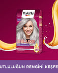 Palette Deluxe U71 Elmas Grisi Hair Dye - Long-Lasting Gray Hair Color with Nourishing Properties - Hair Dye