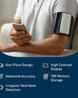 Omron M3 Comfort Digital Blood Pressure Monitor with Smart Cuff & Irregular Heartbeat Detection - image 5