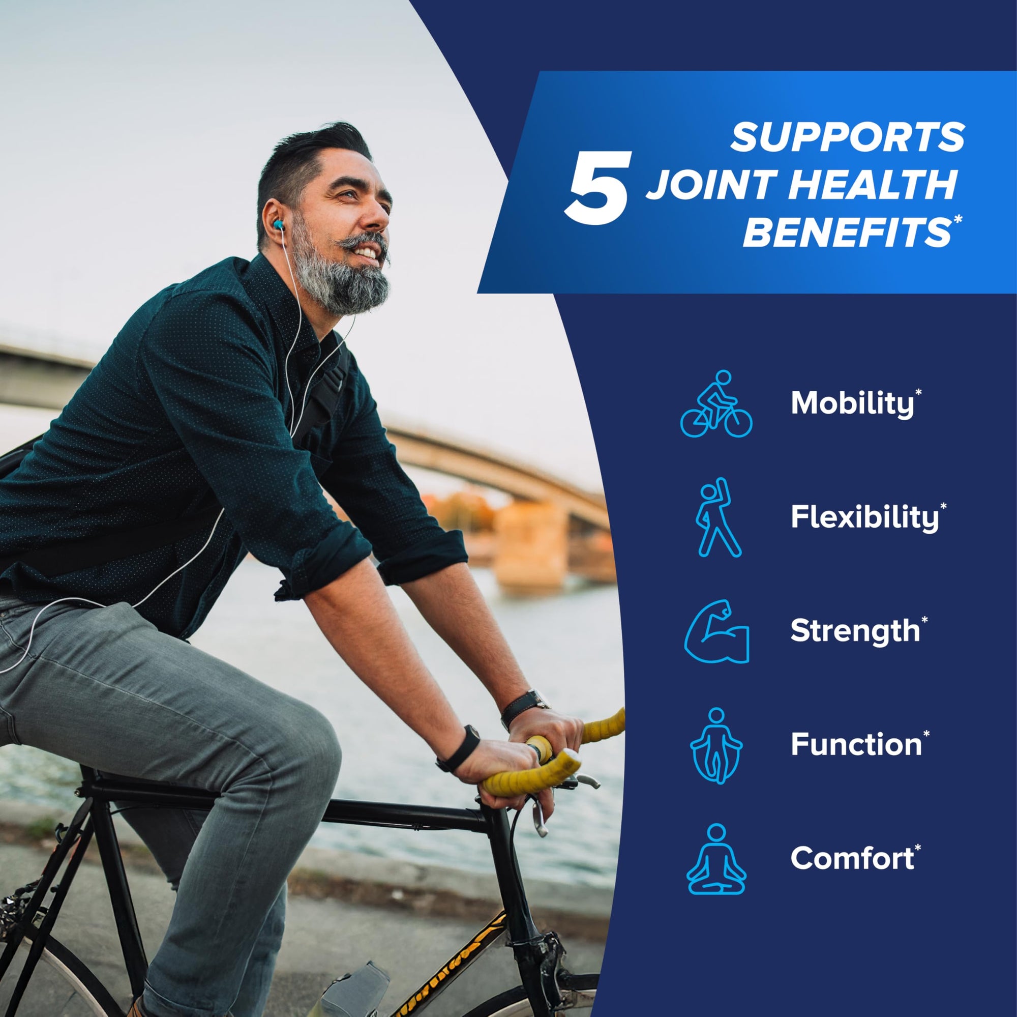 Osteo Bi-Flex Advanced Triple Strength Joint Health Supplement - 40 Tablets with Glucosamine, Chondroitin &amp; MSM
