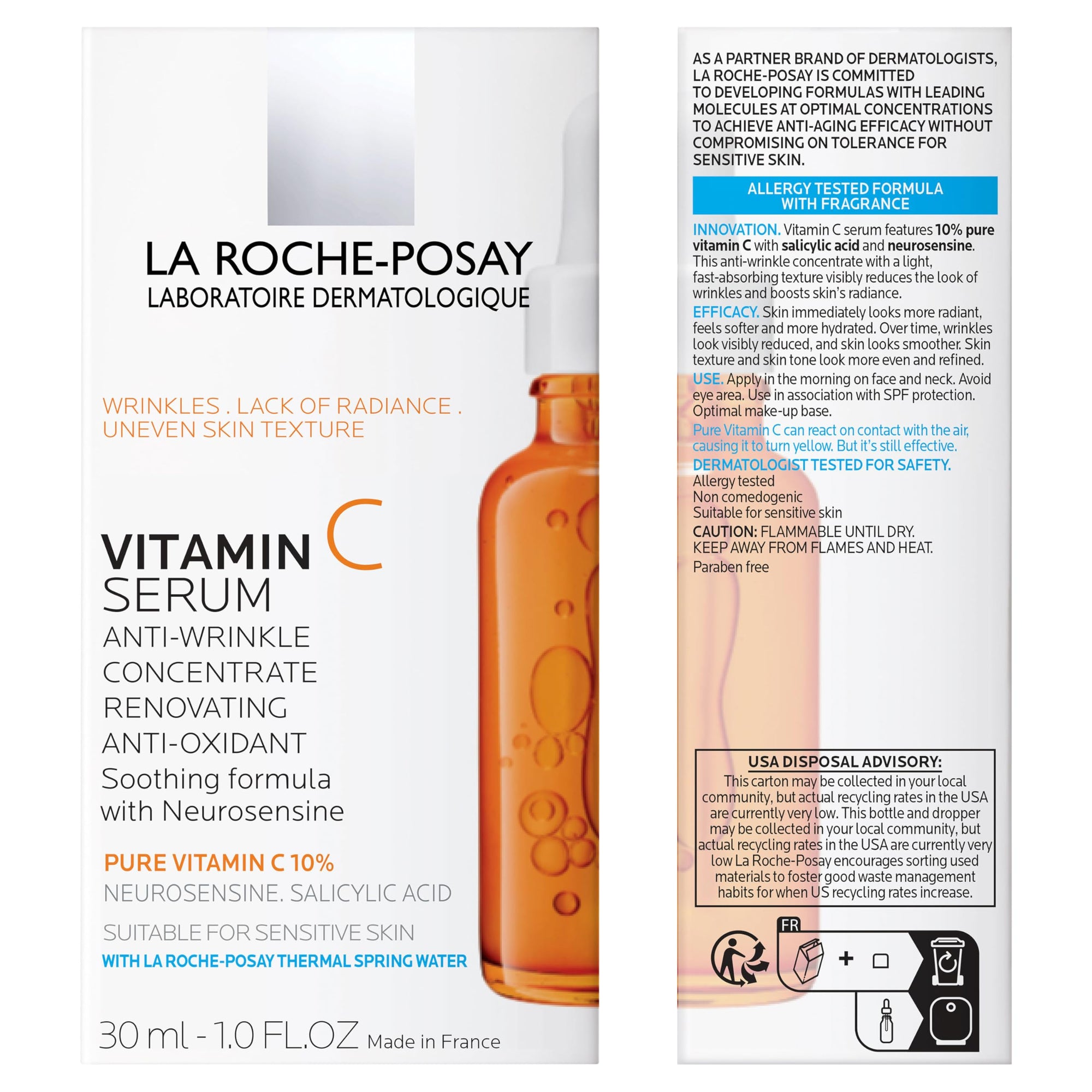 La Roche Posay Pure Vitamin C10 Serum 30ml