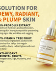 Iunik Propolis Vitamin Synergy Serum - Natural Age-Defying Skincare for Sensitive Skin