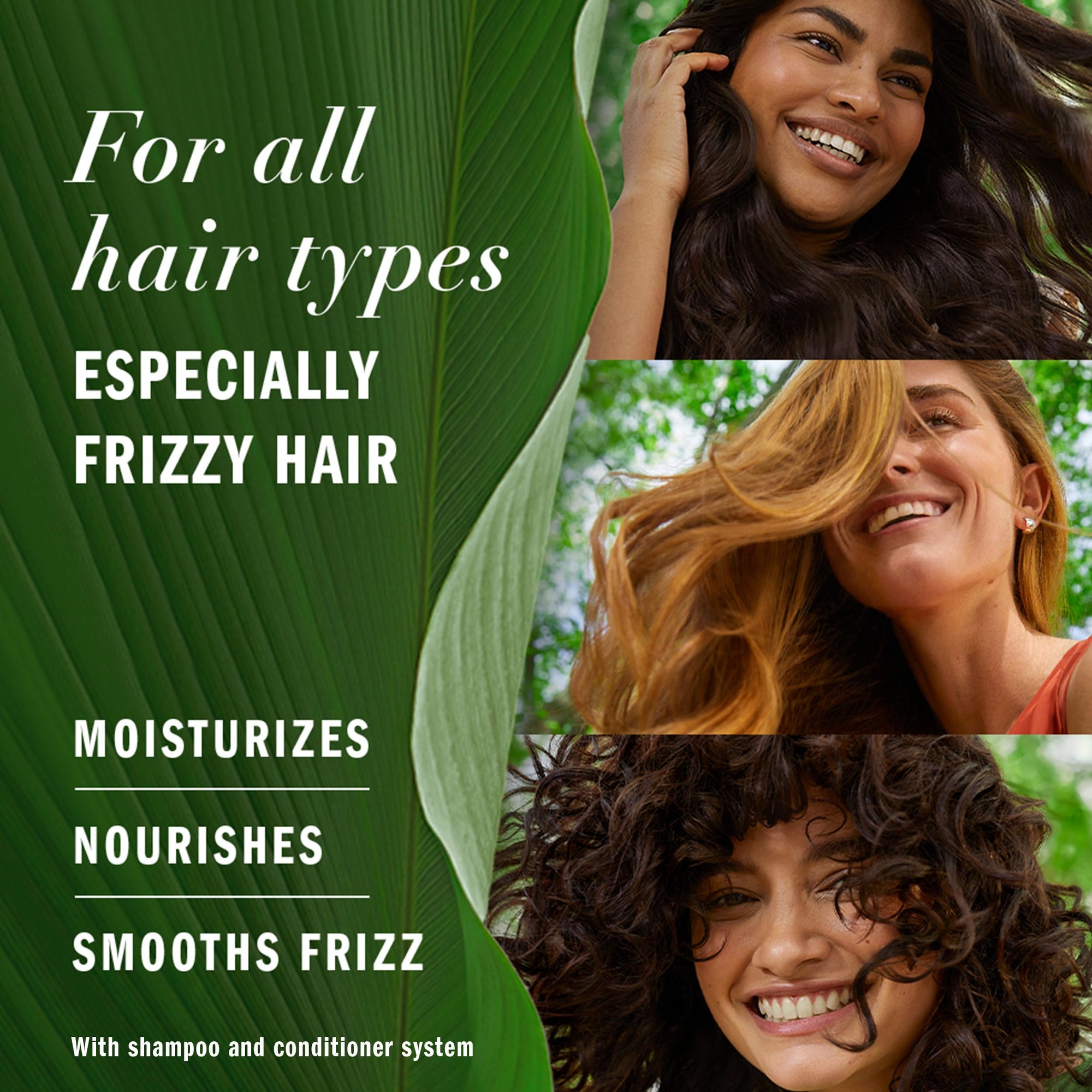 Herbal Essences Soothing Aloe Hair Care Cream - Vegan Conditioner for Dry Hair, 8.45 fl oz
