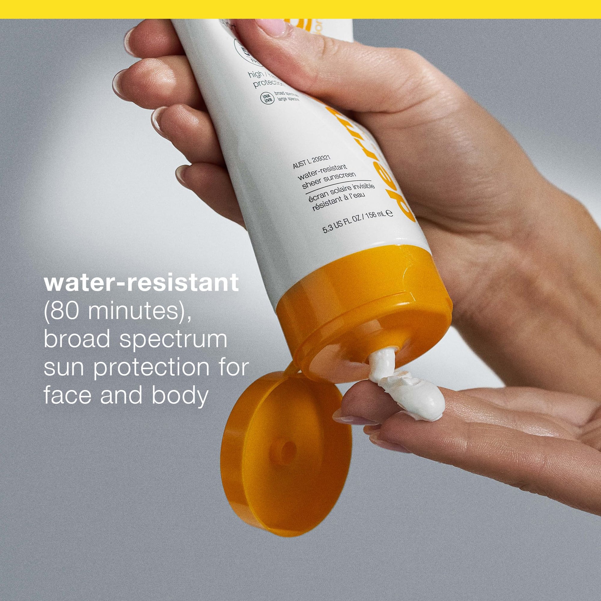 Dermalogica Protection 50 Sport SPF50 Broad-Spectrum Sunscreen for Face and Body - Water-Resistant, SPF50, Non-Greasy