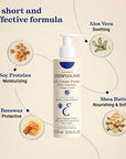 Embryolisse Multipurpose Moisturizing Cream - Hydrating, Makeup Remover & Mask for Dry Skin, Fragrance-Free, 2.54 fl oz
