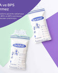 Lansinoh Breast Milk Storage Bags - BPA Free, Sterile & Leak-Proof (25 Count)