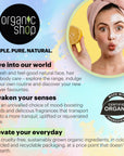 Organic Shop Citrus Body Scrub - Natural Skincare with Vitamin C, 12.17 fl oz